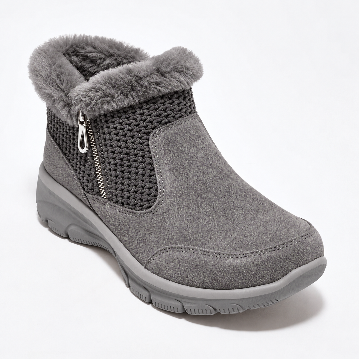 Women's Cozy Fur-Lined Anti-Slip Winter Ankle Boots