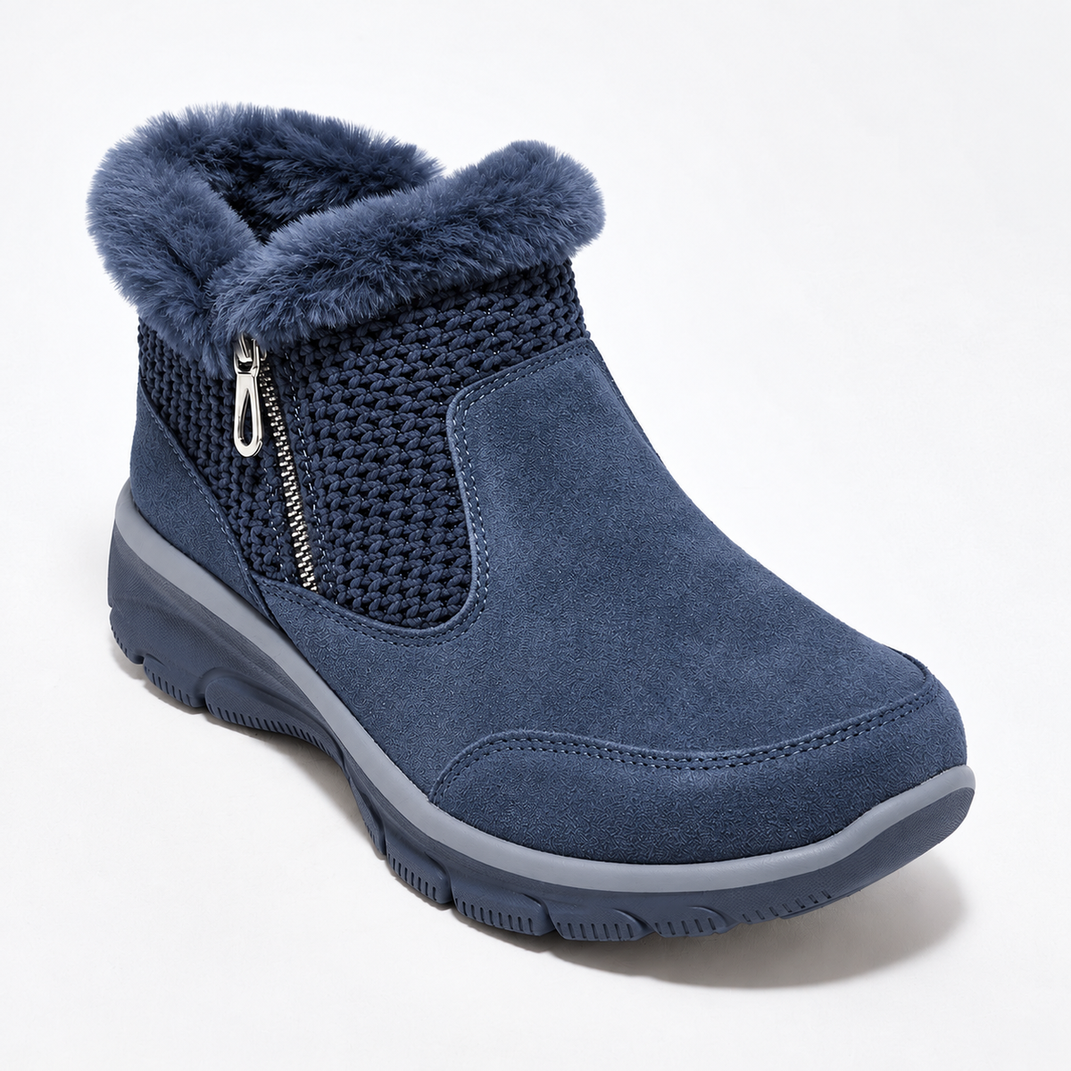 Women's Cozy Fur-Lined Anti-Slip Winter Ankle Boots
